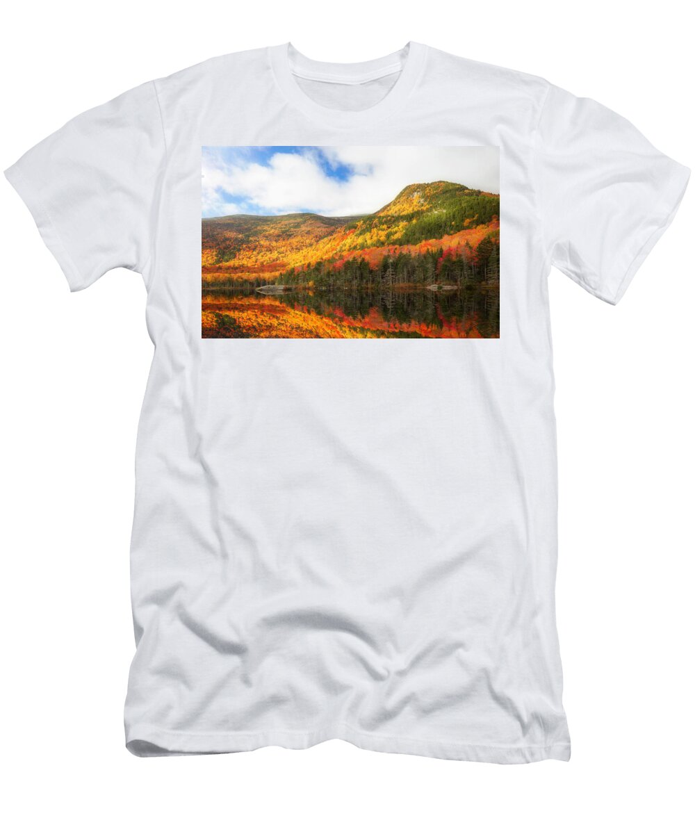 Autumn Reflections on Tranquil Lake Dan Sproul T-Shirt