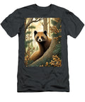 Autumn Wodland Pine Marten Philip Openshaw T-Shirt