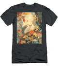 Autumnal Hedgehog Hedgehog in Autumnal Forest Nature Scene Forest Creature Clint Mclaughlin T-Shirt