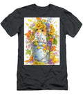 Autumnal Scenery Cute Little Hamster Hamster Pup Floral Autumn Art Elmer Powers T-Shirt