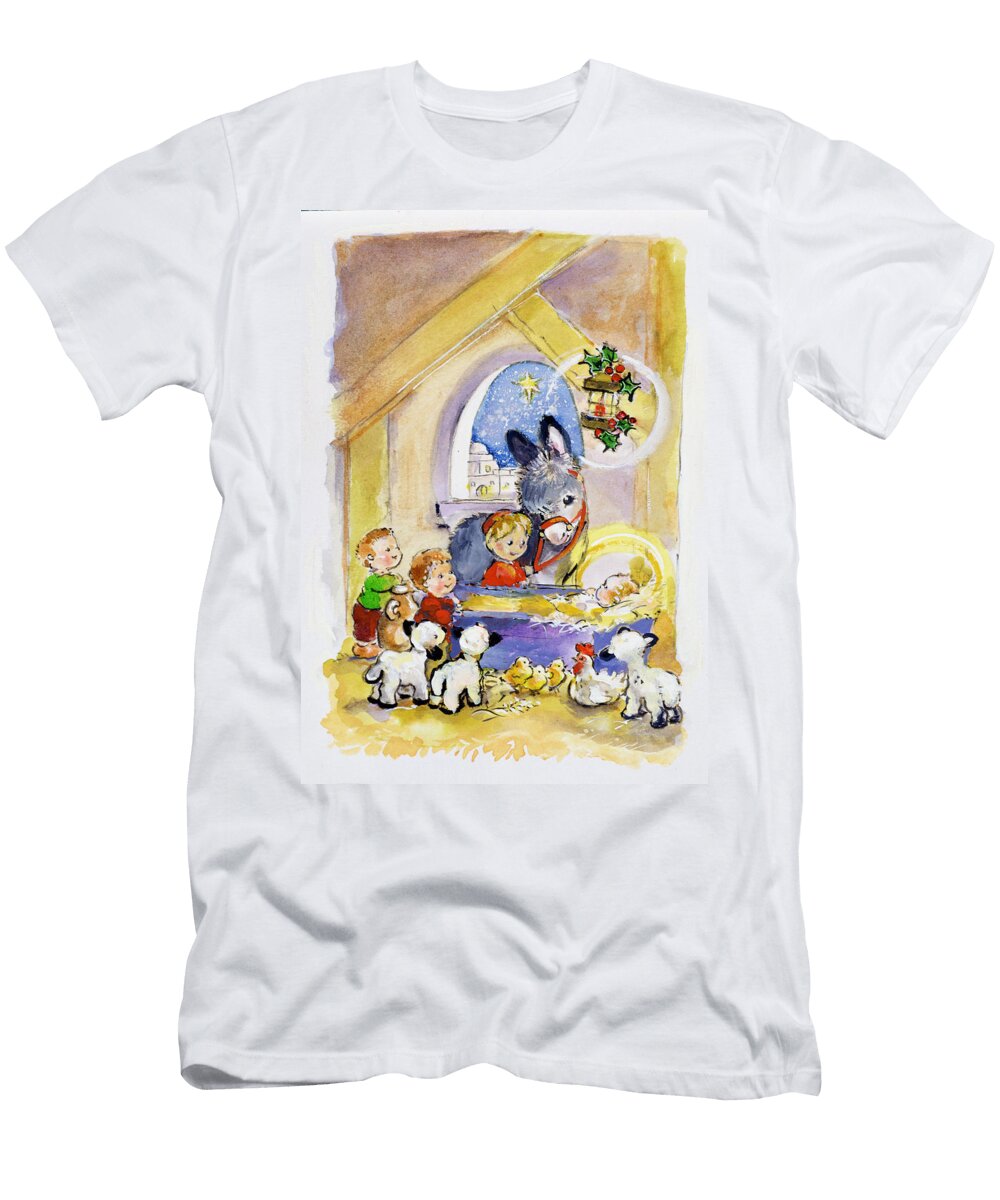 Away in a Manger 1996 Wc Diane Matthes T-Shirt