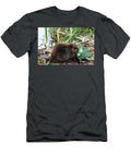 Baby Beaver Eating a Maple Leaf Peggy Collins T-Shirt