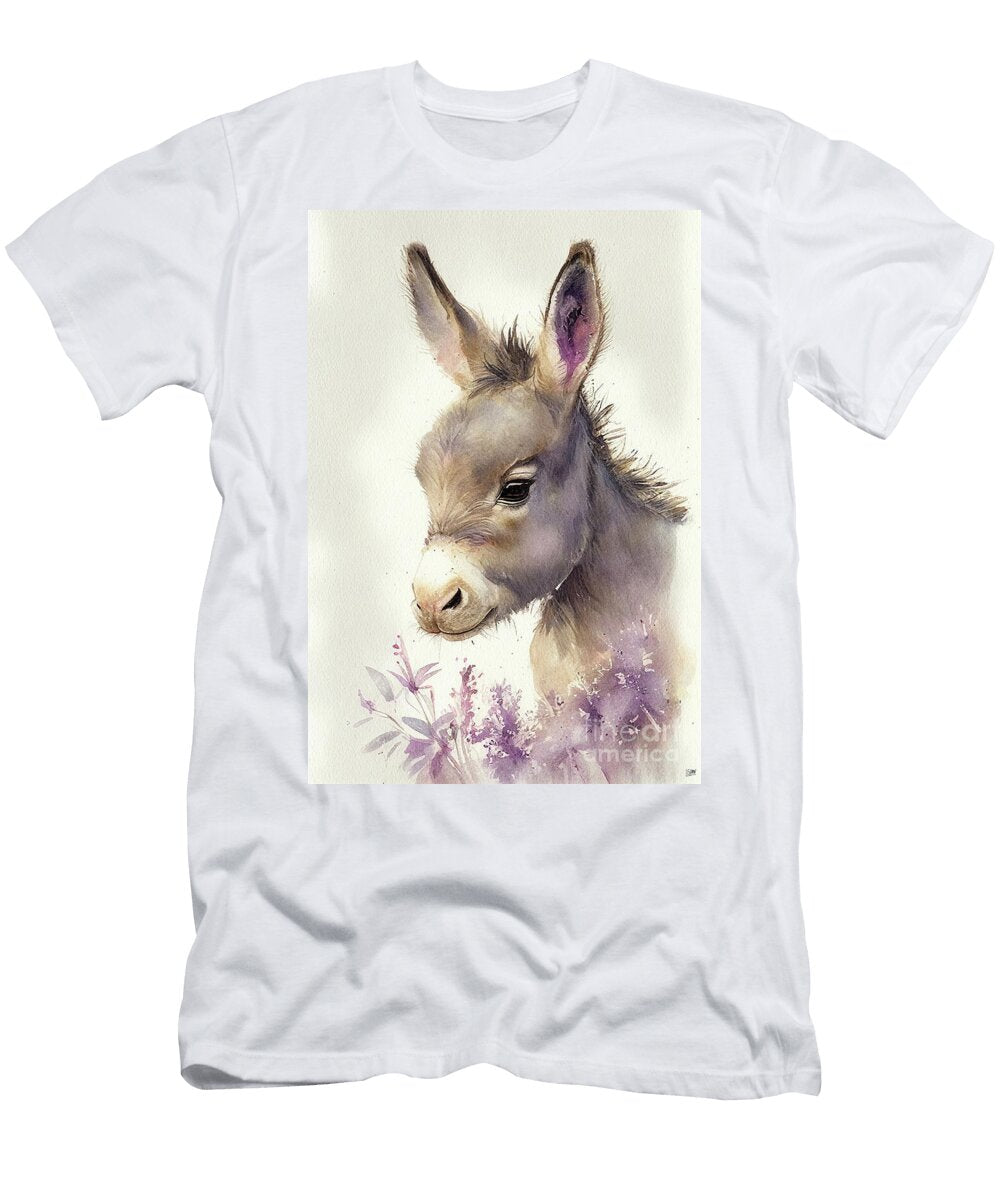 Baby Donkey Foal Lauras Creations T-Shirt