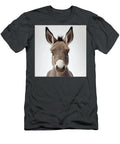 Baby Donkey Half Body Postrait Isolated White By Asar Studios Celestial Images T-Shirt