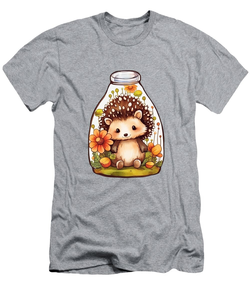 Baby Hedgehog Art Galaxy T-Shirt
