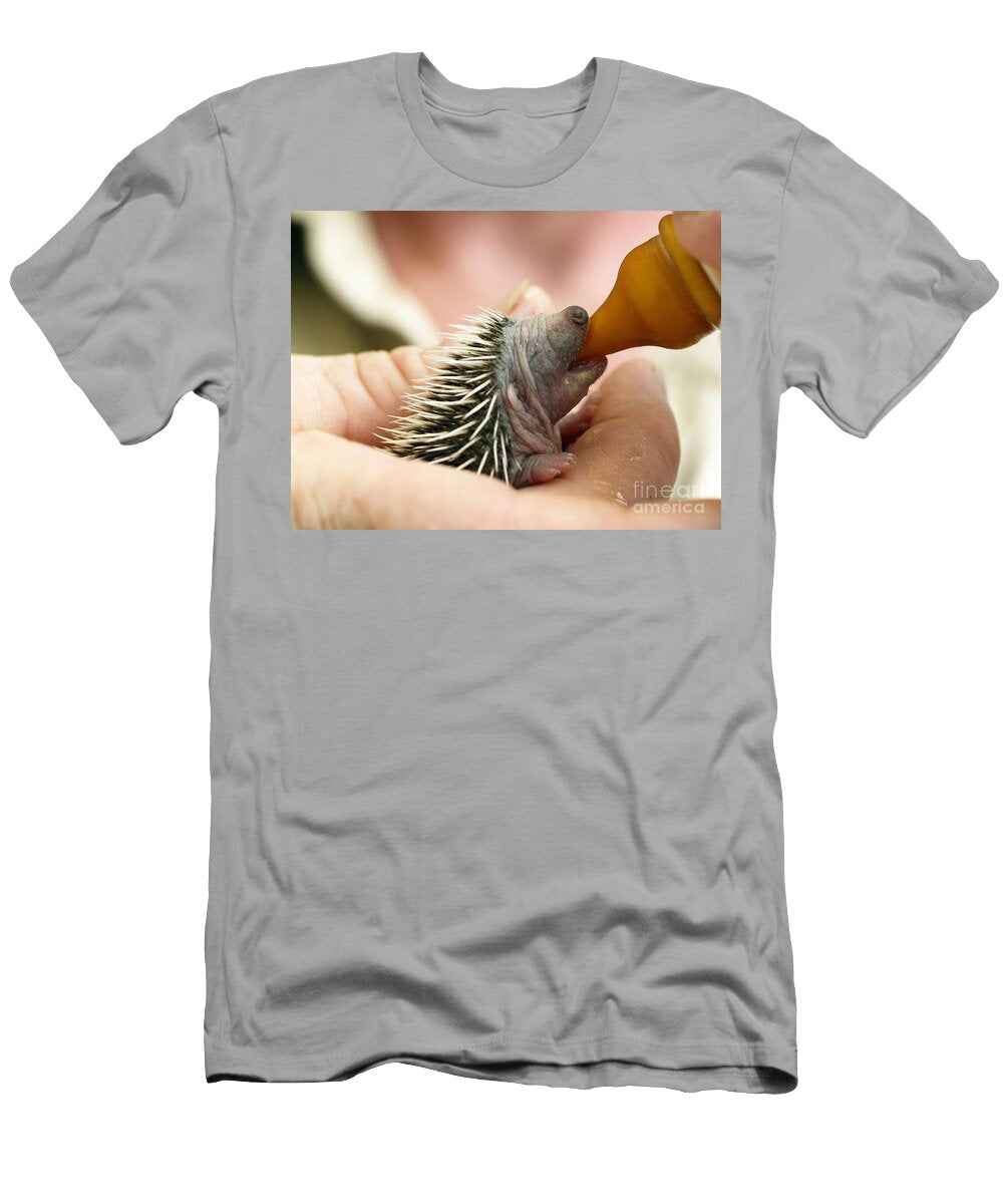 Baby Hedgehog Rescue Gerard Lacz T-Shirt