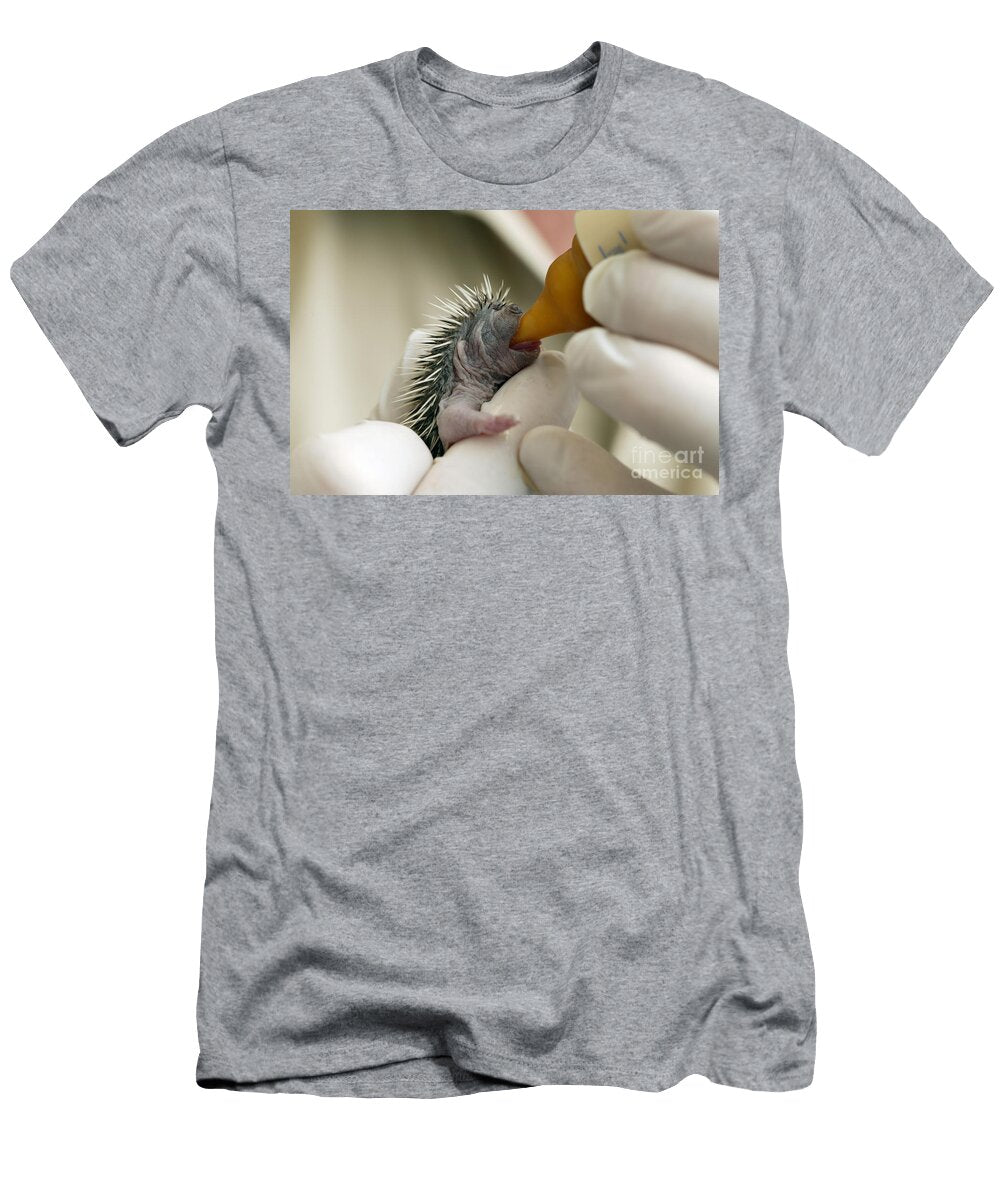 Baby Hedgehog Rescued Gerard Lacz T-Shirt