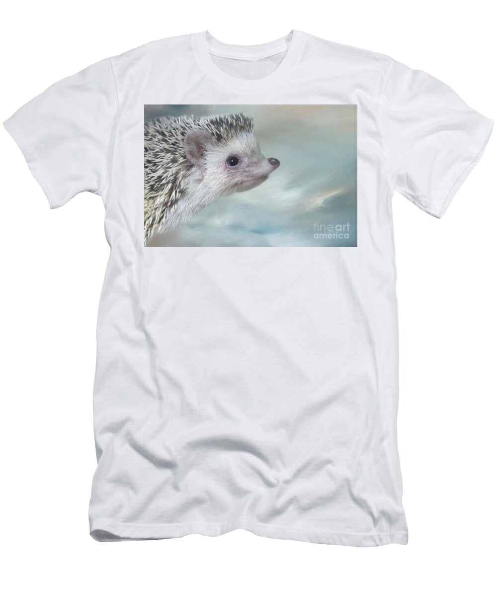 Baby Hedgehog Three Elisabeth Lucas T-Shirt