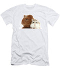 Baby Red Guinea Pig and Cute Roborovski Hamster Warren Photographic T-Shirt