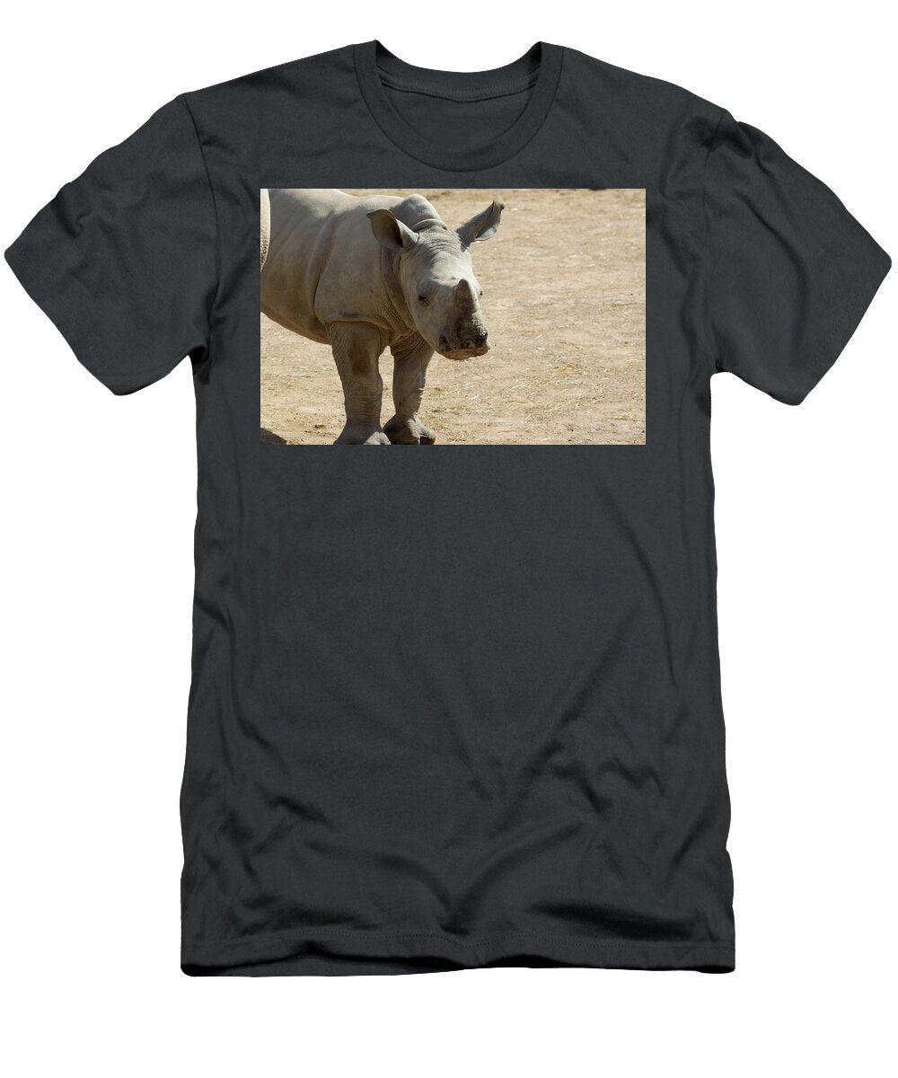 Baby Rhino Close Up Johan Ferret T-Shirt