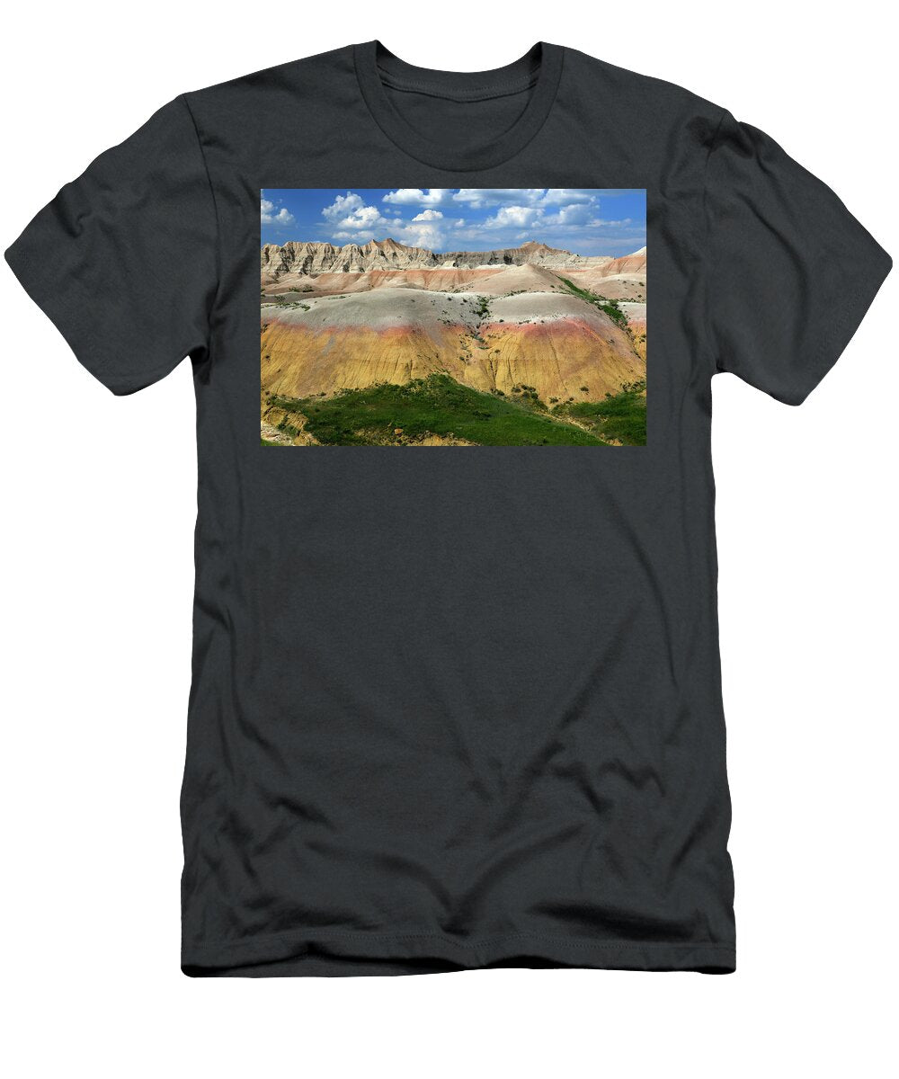 Badlands National Park South Dakota Richard Krebs T-Shirt