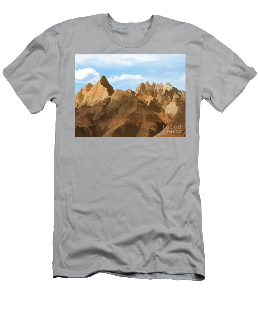 Badlands Peaks Jennifer Stackpole T-Shirt