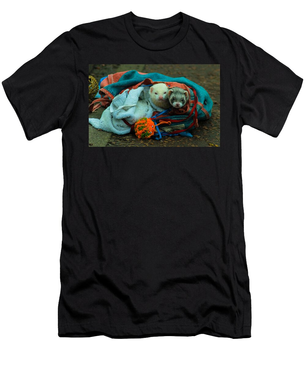 Bag of Ferrets Andy Blakey T-Shirt
