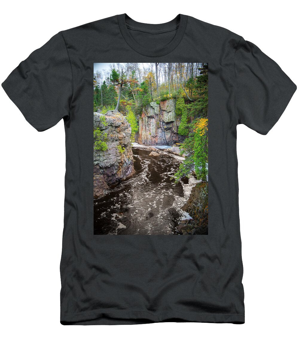 Baptism River in Tettegouche State Park Mn Alex Blondeau T-Shirt