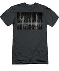 Bare Trees Reflected in a Beaver Pond in Acadia National Park Randall Nyhof T-Shirt