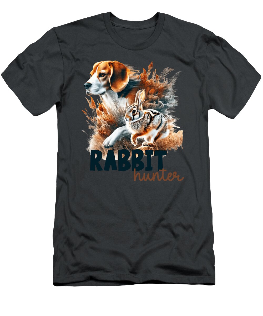 Beagle Dog Rabbit Hunter Rabbit Hunting Hunter Studi Alex T-Shirt