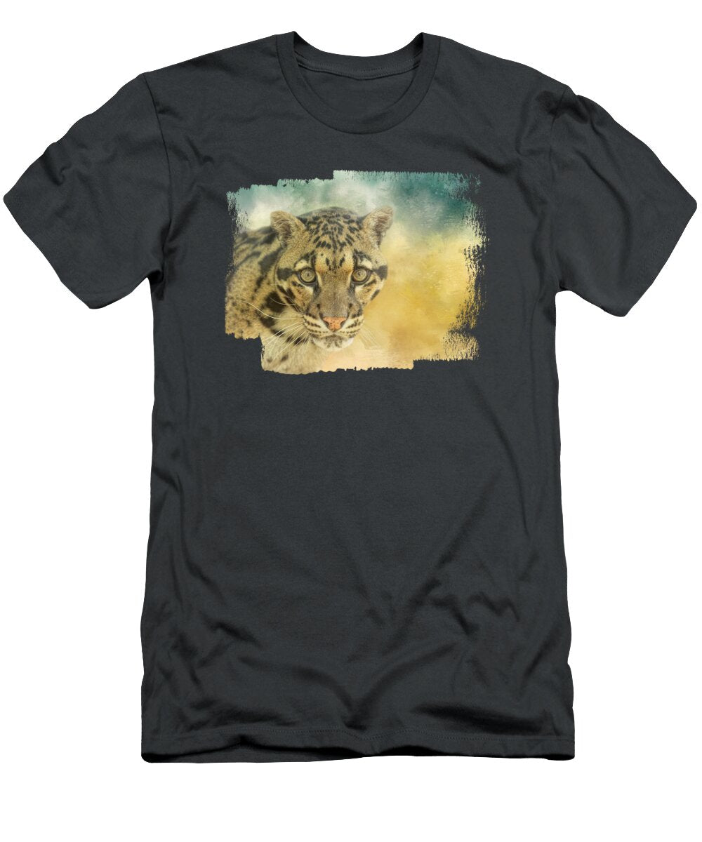 Beautiful Clouded Leopard Elisabeth Lucas T-Shirt