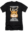 Beautiful Hamster Lover Just a Girl Who Loves Hamsters Gift for Fan Ezone Prints T-Shirt