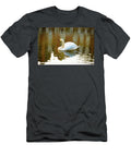 Beautiful White Swan Reflected in Water Johan Ferret T-Shirt