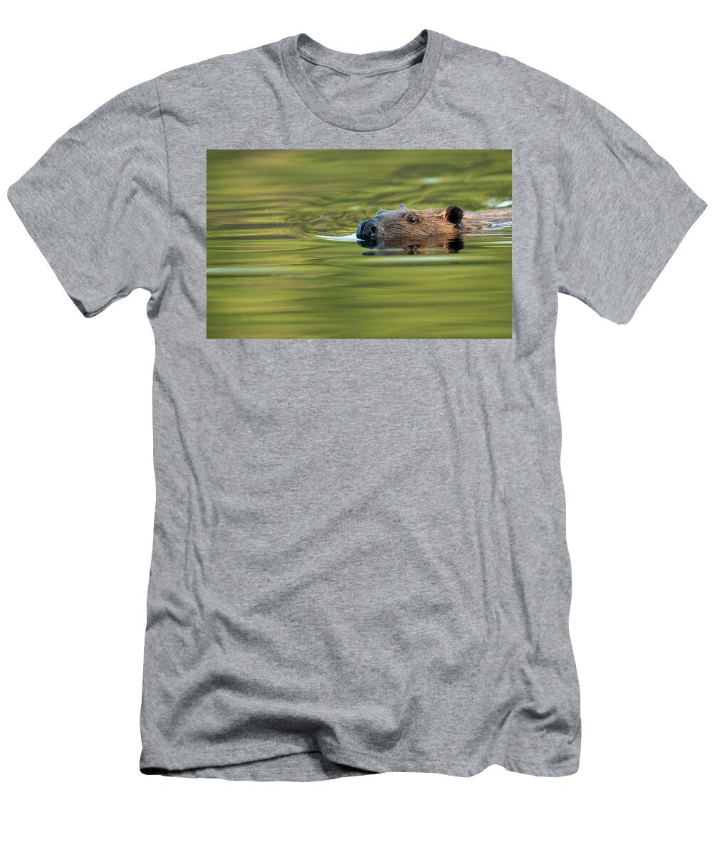 Beaver Adult Swimming Finland Danny Green Natureplcom T-Shirt