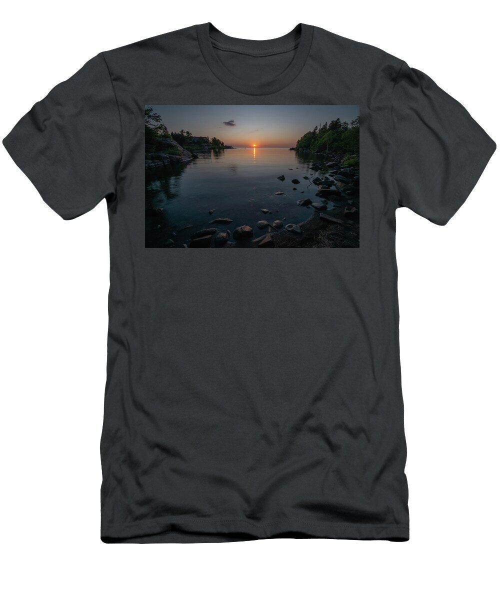 Beaver Bay Sunrise Shane Mossman T-Shirt