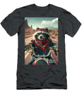 Beaver Biker Desert Road Trip Rhys Jacobson T-Shirt