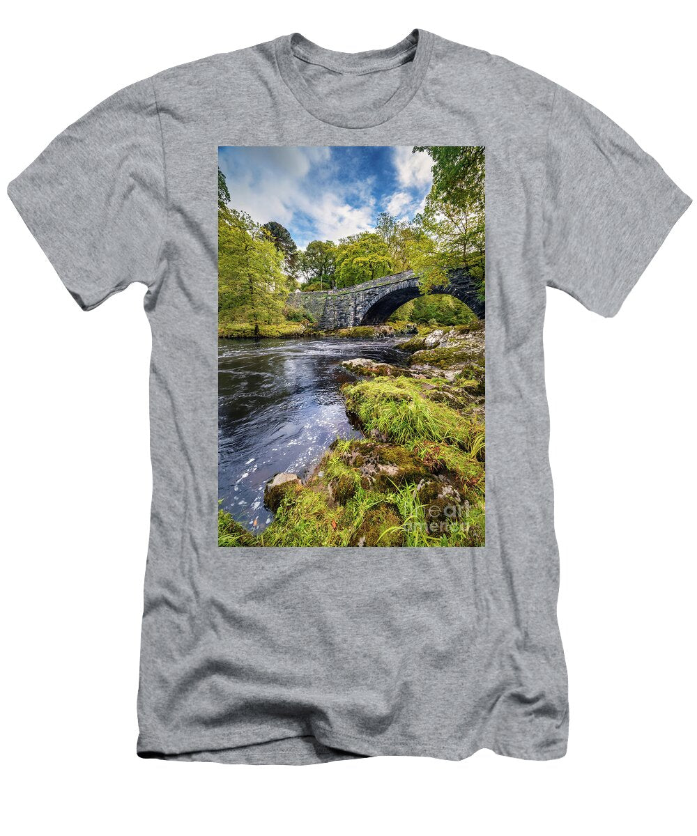 Beaver Bridge Betws Y Coed Autumn Adrian Evans T-Shirt