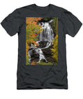 Beaver Brook Falls Autumn Colors White Mountain Images T-Shirt