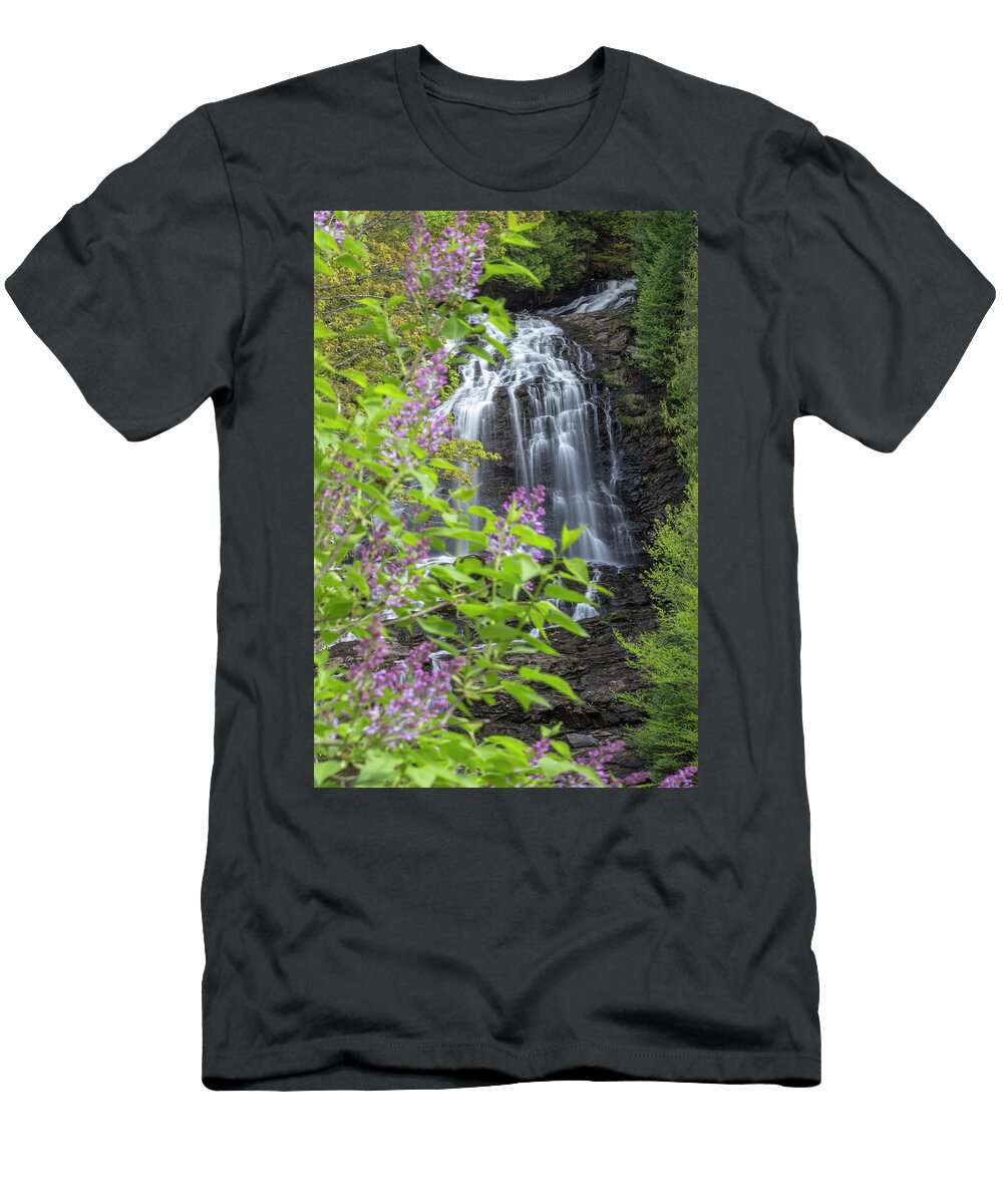 Beaver Brook Lilacs White Mountain Images T-Shirt