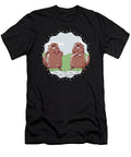 Beaver Buddies Infront of River Cartoon Beaver Designed By Vexels T-Shirt