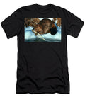 Beaver Chewing a Branch Harry Engels T-Shirt