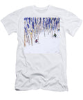 Beaver Creek and Vail Ski Print Pete Caswell T-Shirt