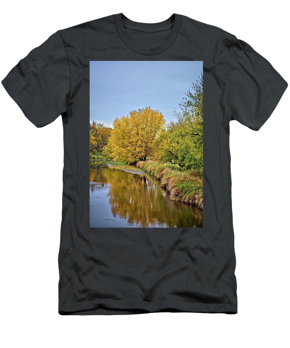 Beaver Creek Bend 2 Bonfire Photography T-Shirt