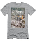 Beaver Creek Bridge Blanketed in Snow Teresa Hofer T-Shirt