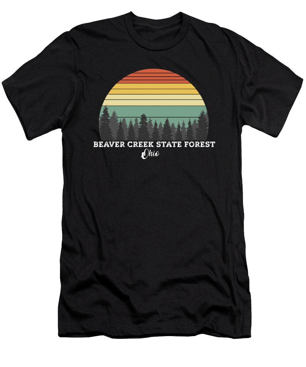 Beaver Creek State Forest Ohio Bruno T-Shirt