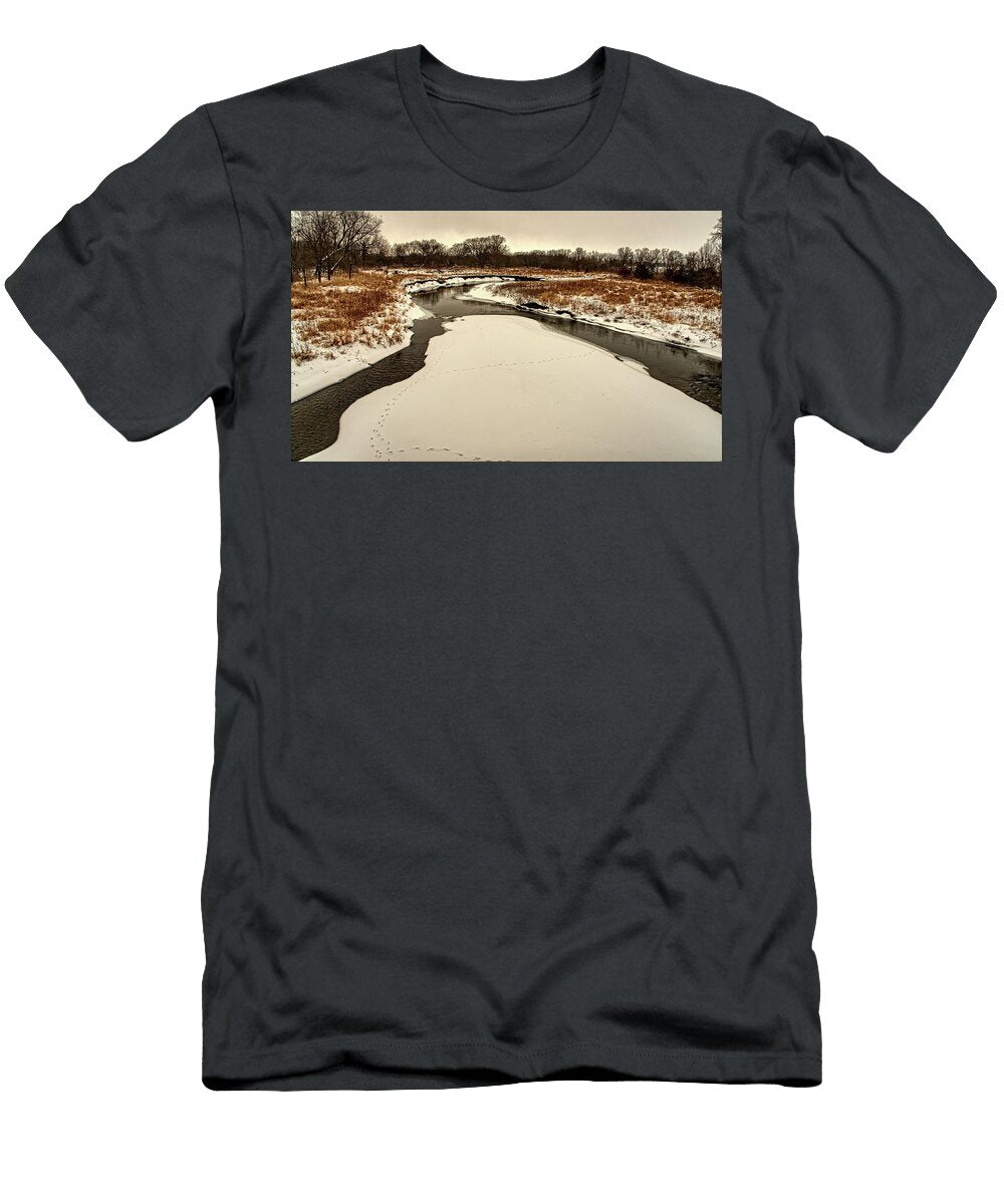 Beaver Creek Winter Bonfire Photography T-Shirt