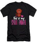 Beaver Cute Spirit Animal Manuel Schmucker T-Shirt