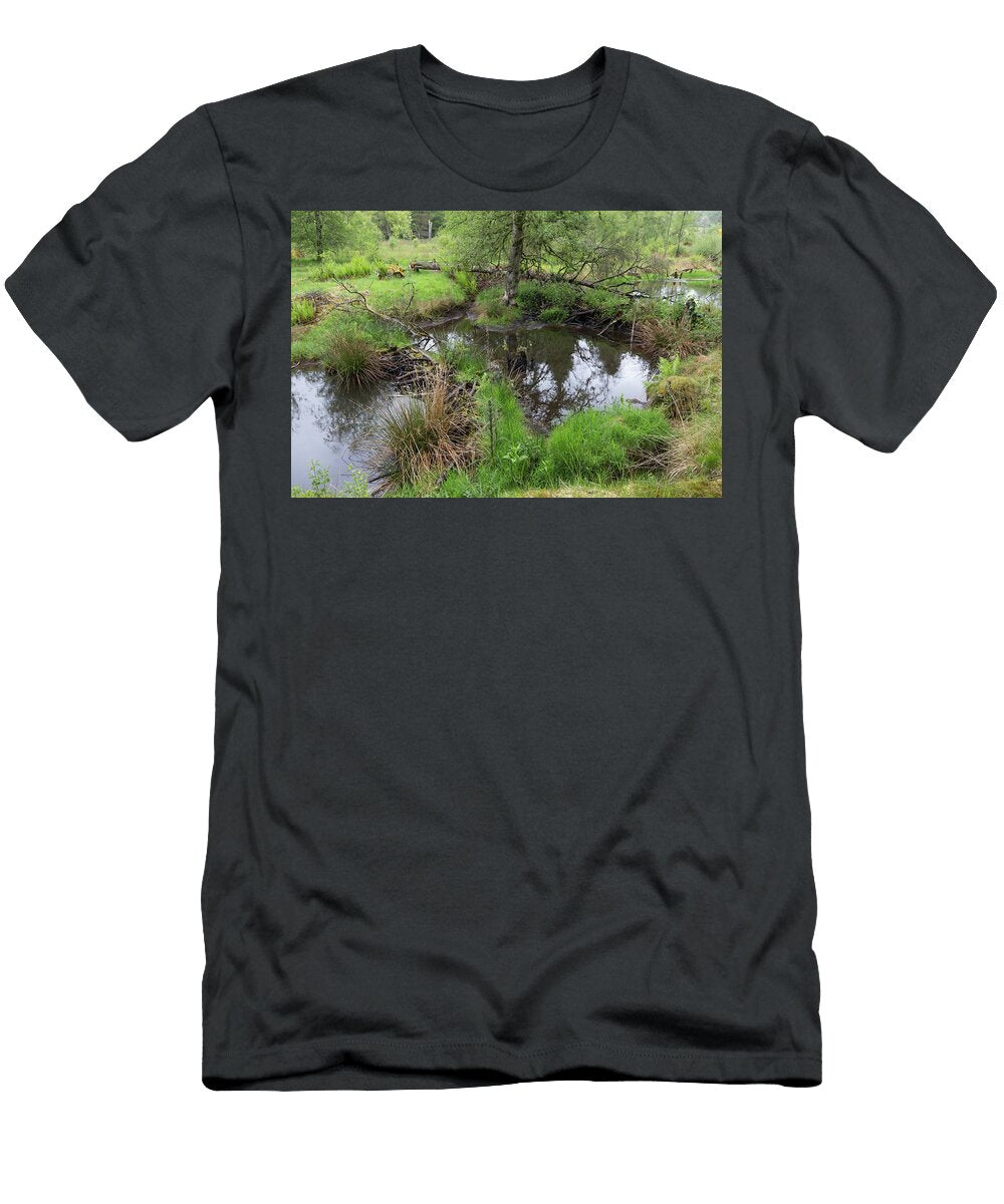 Beaver Dam on River Bamff Estate Perthshire Scotland Scotland the Big Picture Natureplcom T-Shirt