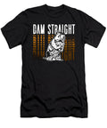 Beaver Dam Straight Rodent Animals Wild Beaver Tshirtconcepts Marvin Poppe T-Shirt