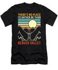 Beaver Dam Theres No Place Id Rather Wild Beaver Tshirtconcepts Marvin Poppe T-Shirt