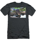 Beaver Drinking Water By Riverbank Adgate Adventures T-Shirt