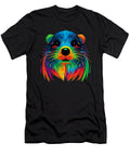 Beaver Face Cute and Funny Colorful Animal Art Lover Dhbubble T-Shirt