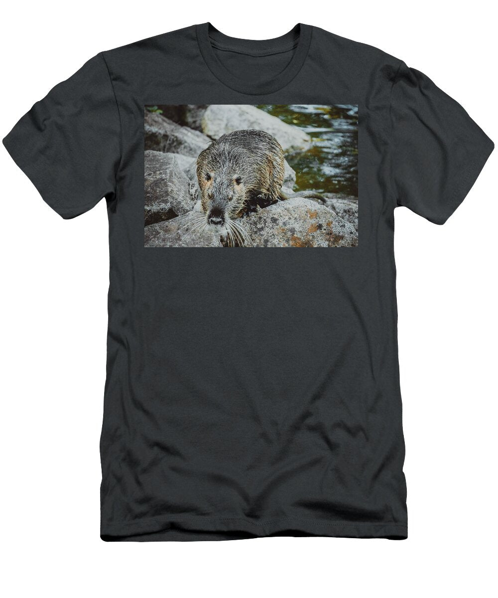 Beaver in the Landscape 2 Les Classics T-Shirt