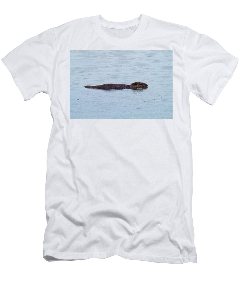 Beaver in the Rain Jeff Swan T-Shirt