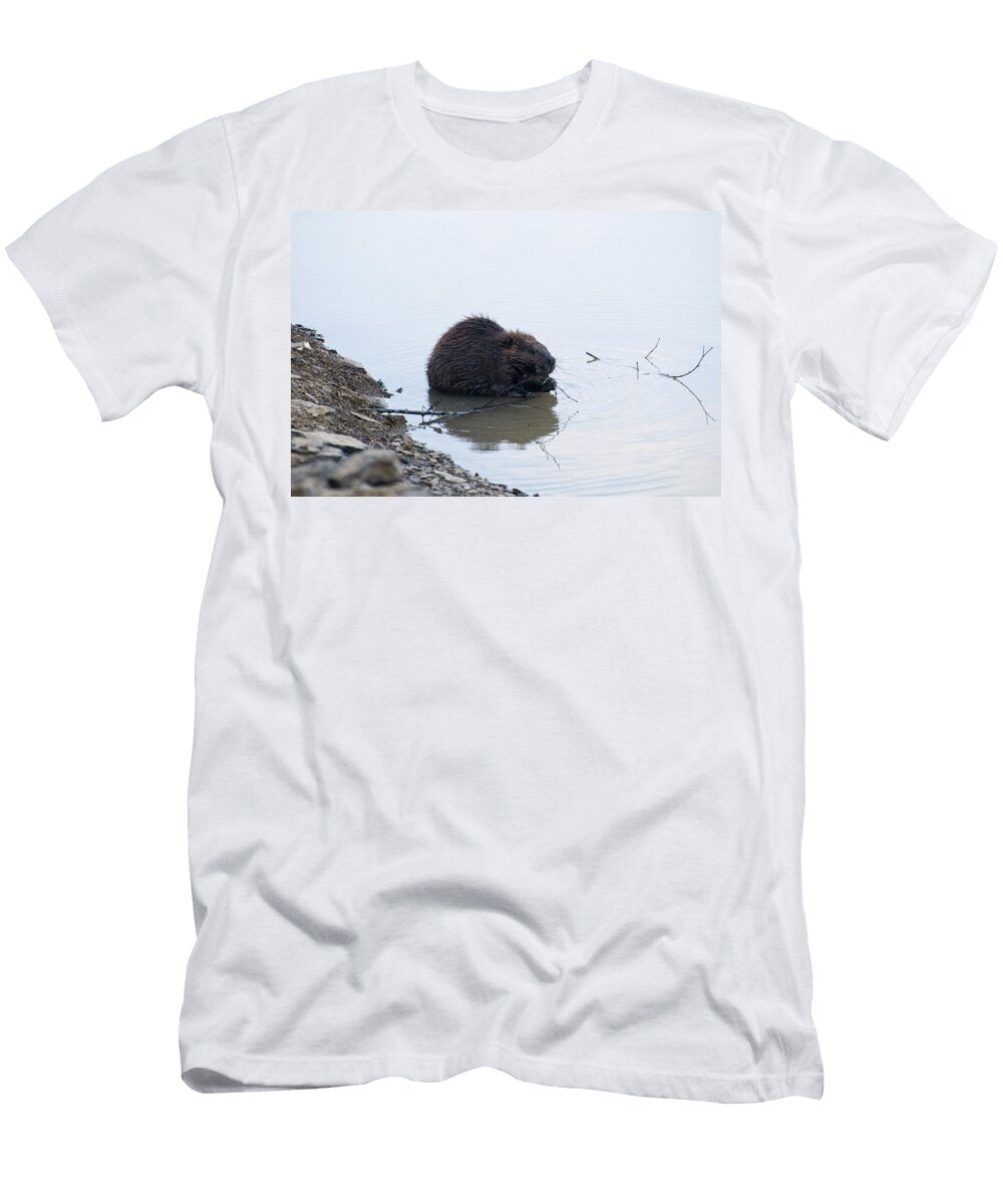 Beaver in the Shallows Chris Flees T-Shirt