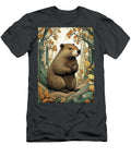 Beaver in Woodland Philip Openshaw T-Shirt