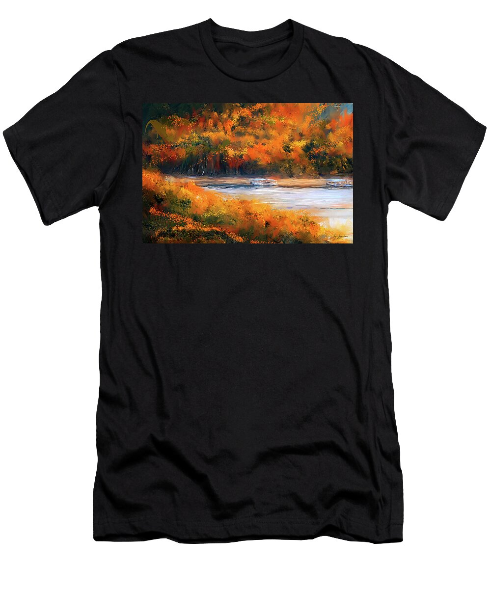 Beaver Lake Impressionist Beaver Lake Art Lourry Legarde T-Shirt