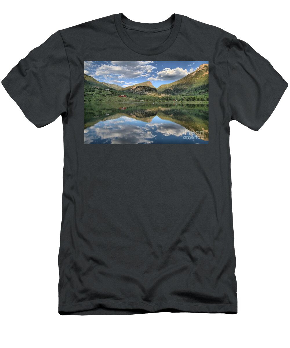 Beaver Lake in Marble Colorado Adam Jewell T-Shirt