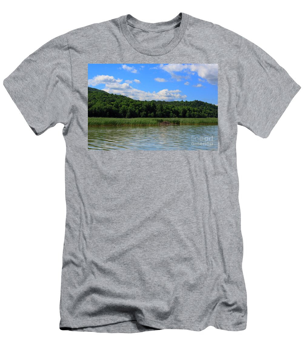 Beaver Lodge on Southern Lake Champlain New York Louise Heusinkveld T-Shirt