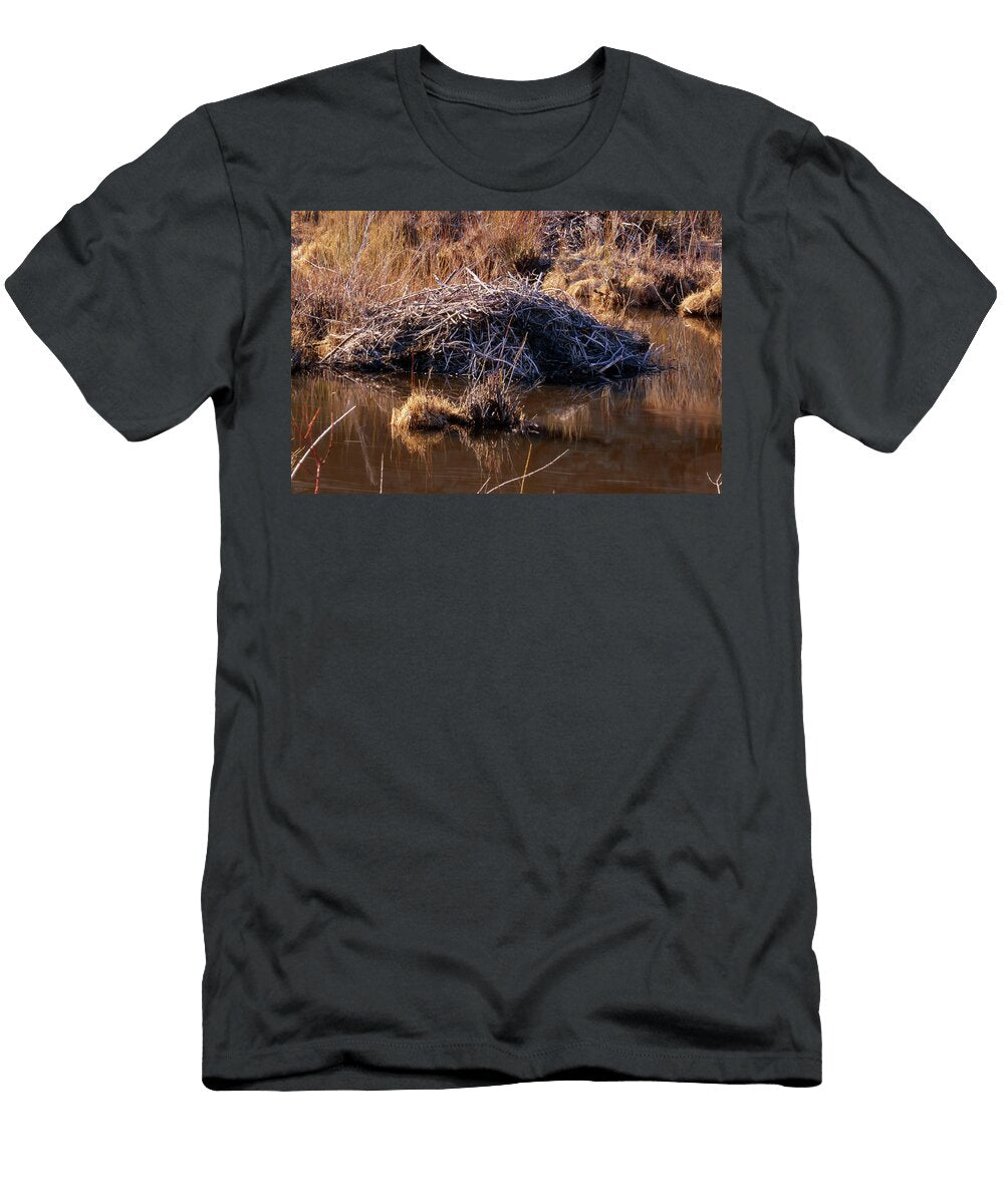 Beaver Lodge Soli Deo Gloria Wilderness and Wildlife Photography T-Shirt
